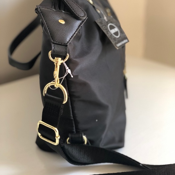 New Sears Nylon Black Tote Strap/Handbag - Picture 6 of 10